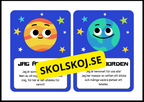Solsystemets flashkort