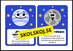 Solsystemets flashkort