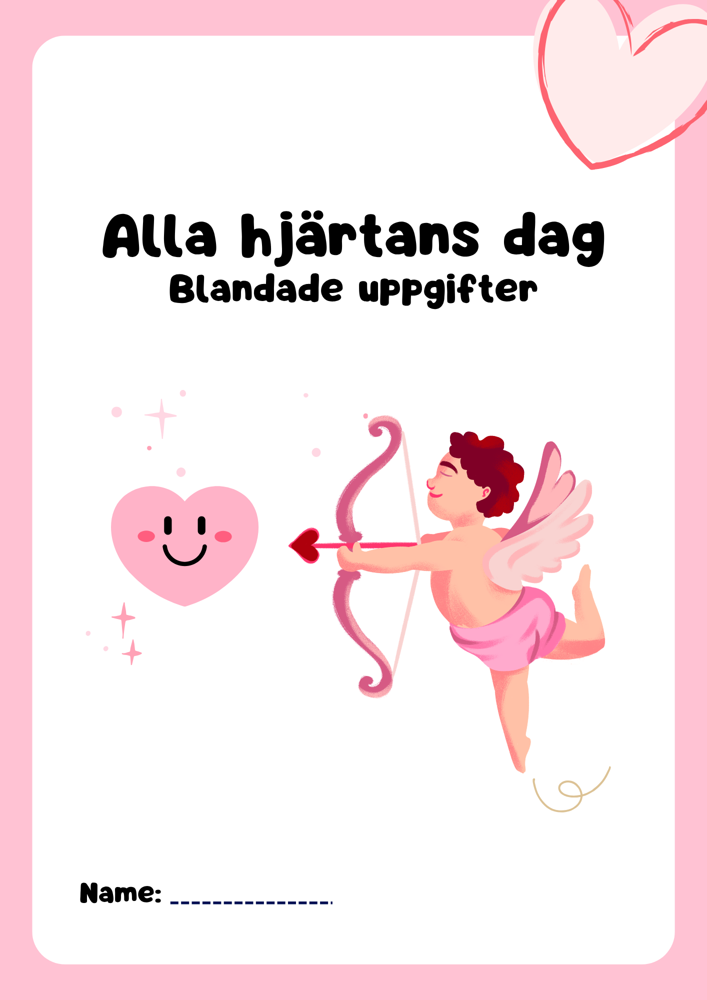 Alla hjärtans dag - Blandade uppgifter
