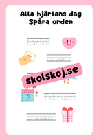 Alla hjärtans dag - Blandade uppgifter
