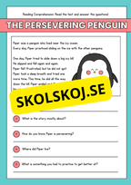 Reading Comprehension - Engelska - 13 texter