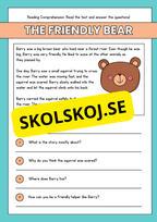 Reading Comprehension - Engelska - 13 texter
