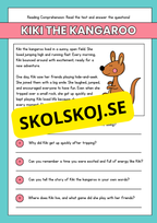 Reading Comprehension - Engelska - 13 texter