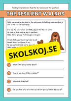 Reading Comprehension - Engelska - 13 texter