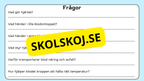 Så fungerar hjärtat – Presentation och frågor