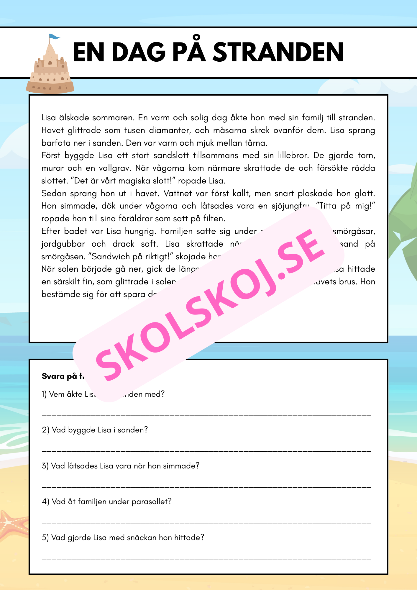 Berättelser och frågor