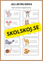 Jag lär mig skriva - Häfte