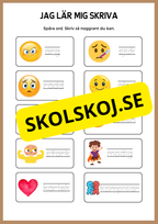 Jag lär mig skriva - Häfte