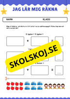 Jag lär mig räkna - Häfte