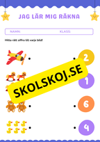 Jag lär mig räkna - Häfte