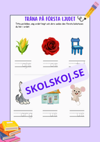 Träna på första ljudet