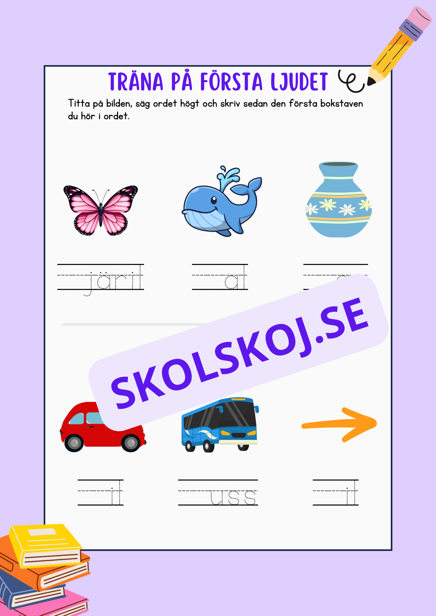 Träna på första ljudet