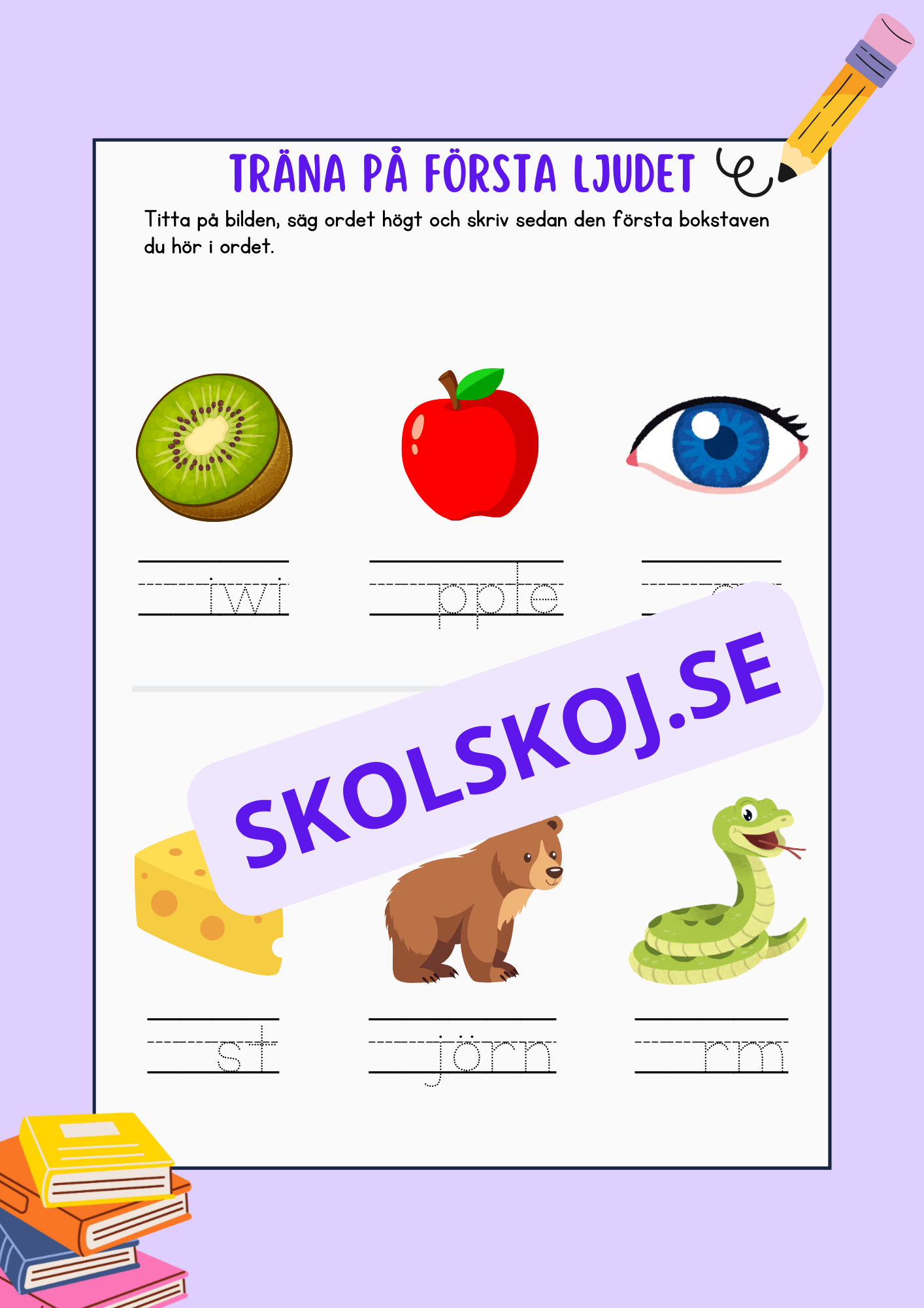 Träna på första ljudet
