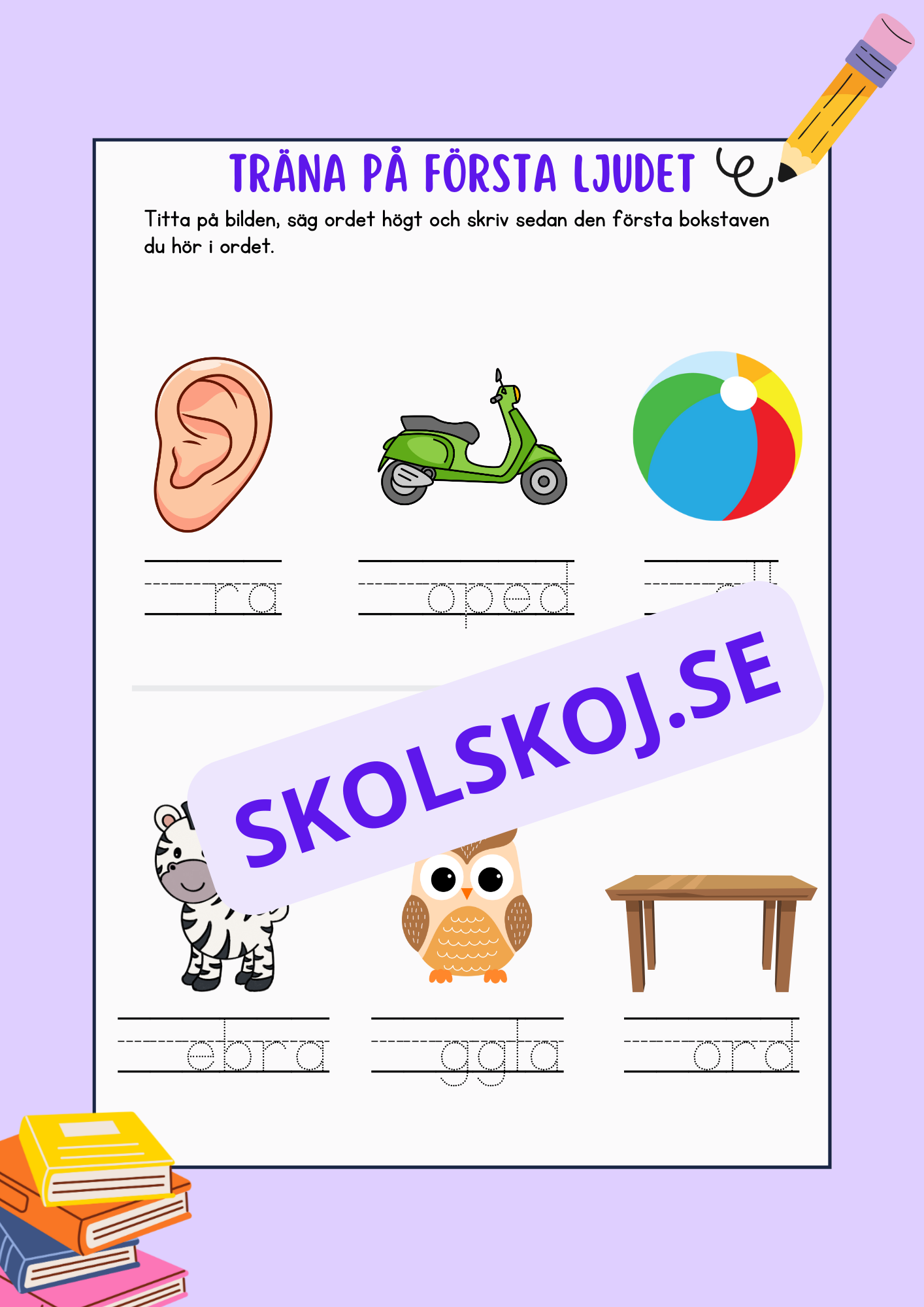 Träna på första ljudet