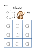 Alfabetet - Häfte - Hela alfabetet