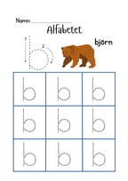Alfabetet - Häfte - Hela alfabetet