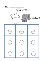 Alfabetet - Häfte - Hela alfabetet