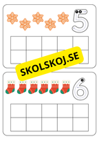 Juliga tio-rutor – Aktivitetskort