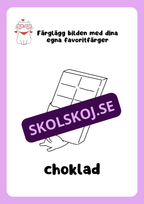 Alla hjärtans dag - Målarbok