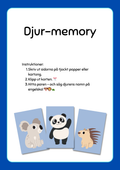 Djurmemory