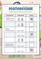 Positionsvärde - Häfte