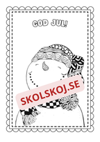 God jul - Målarbok