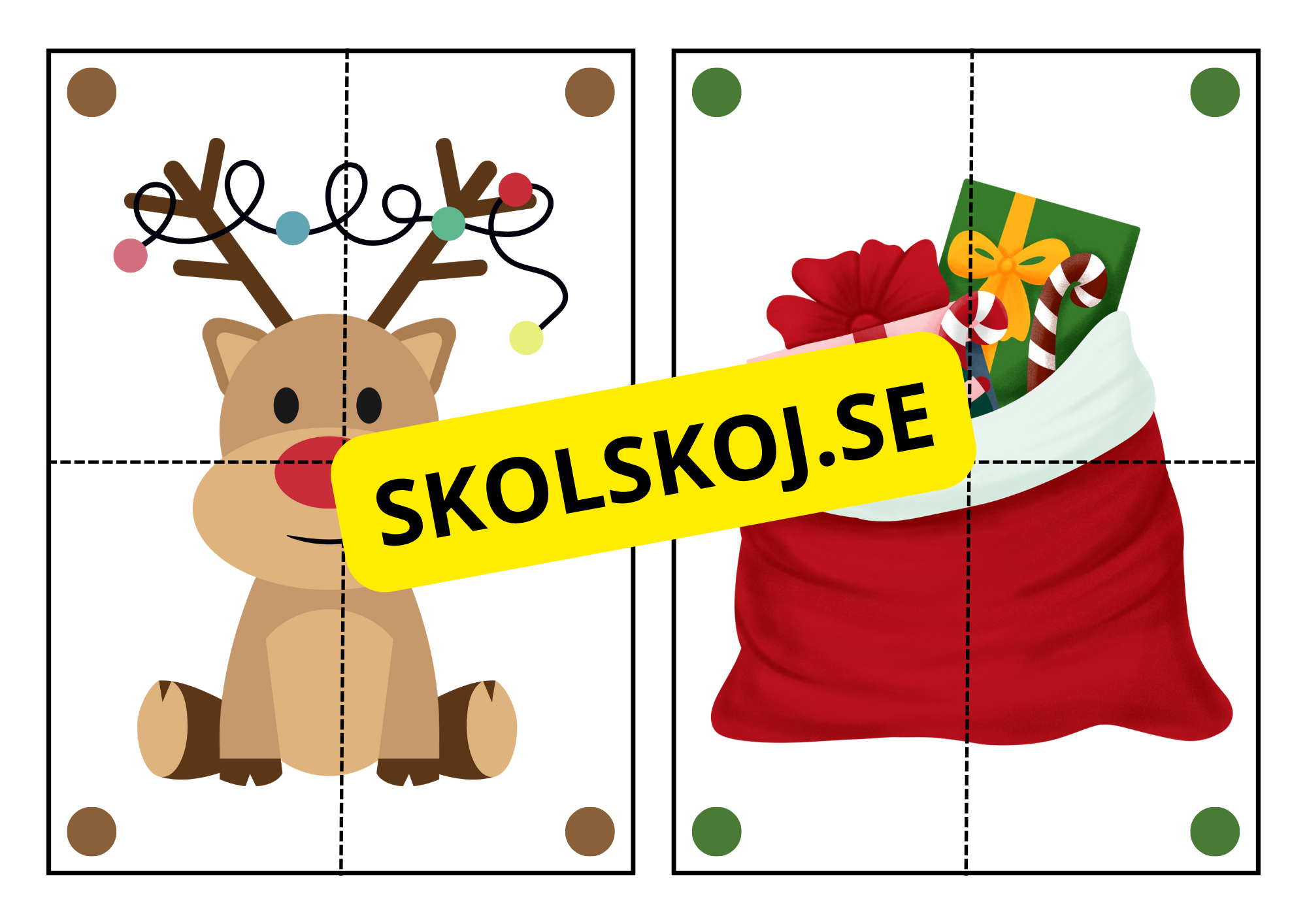 Pussel - Jultema
