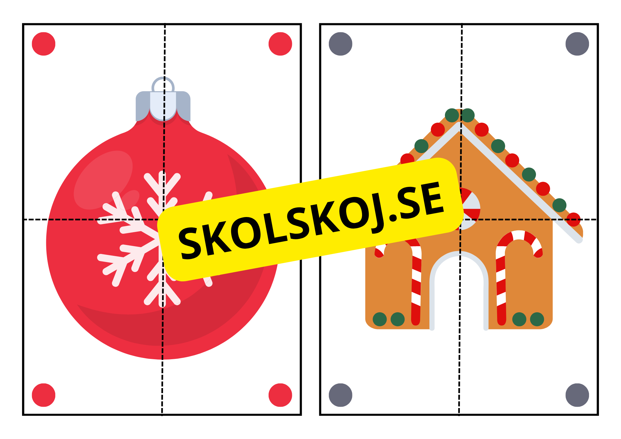 Pussel - Jultema