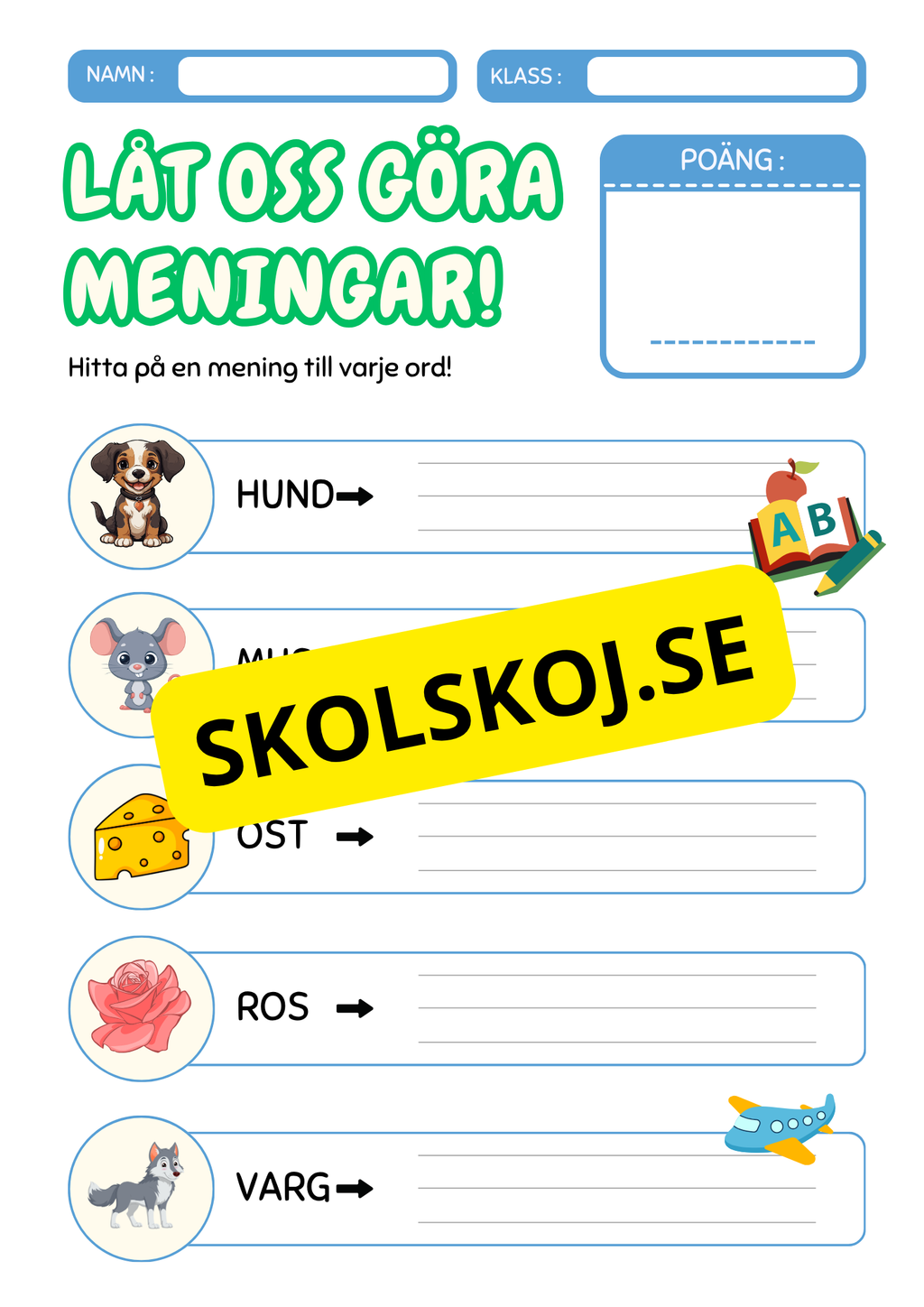 Låt oss göra meningar