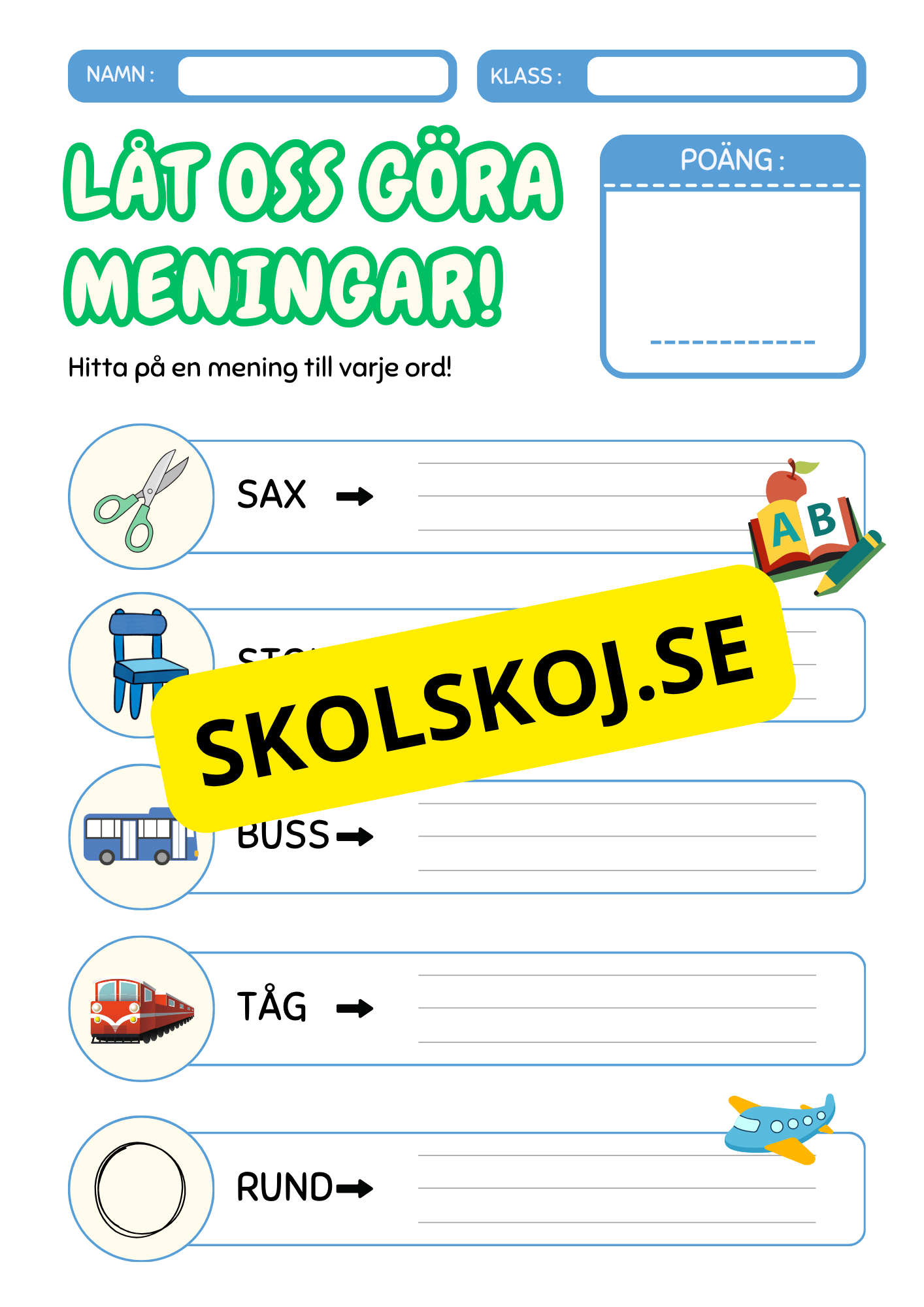 Låt oss göra meningar