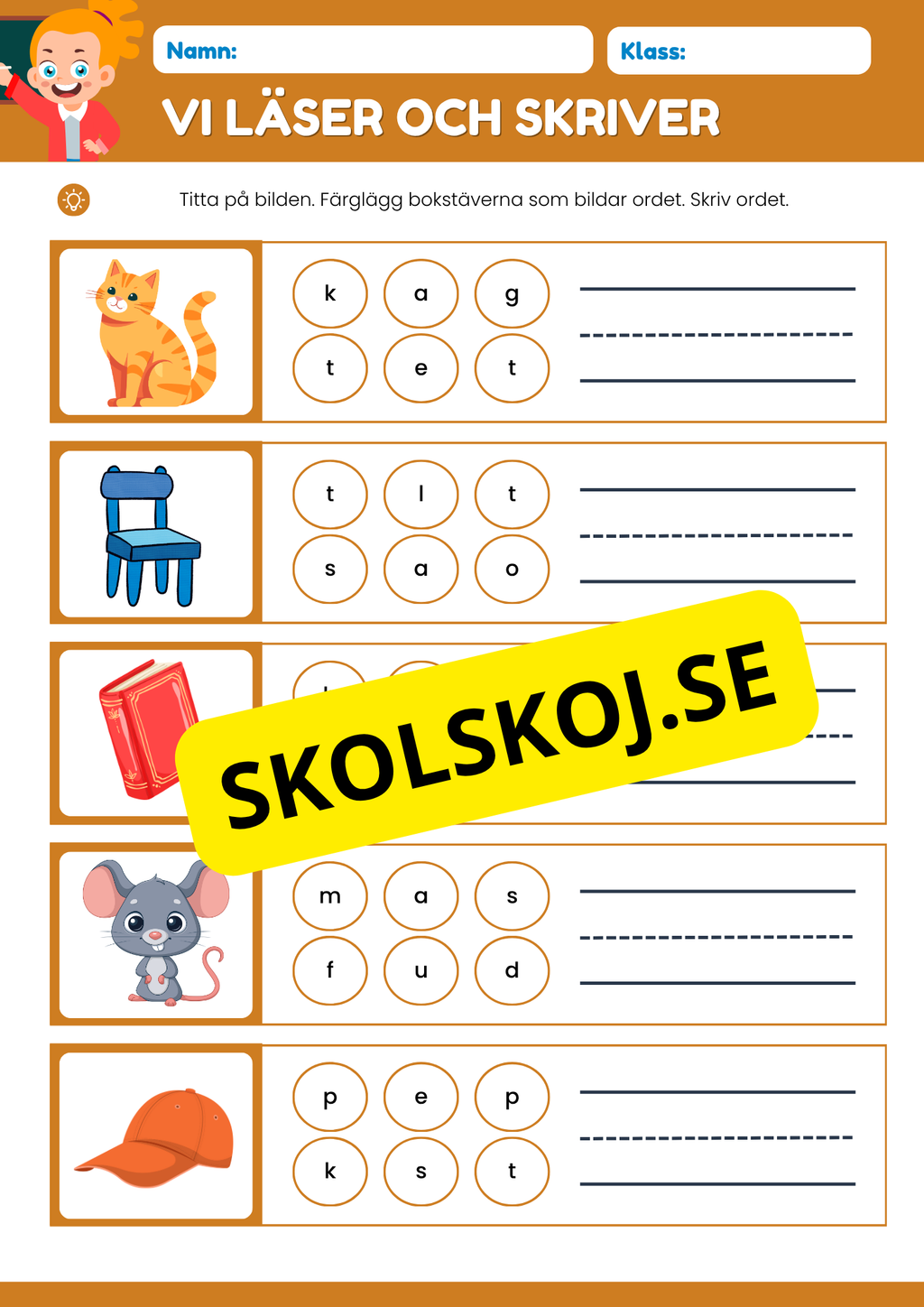 Vi läser och skriver
