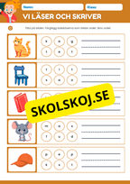 Vi läser och skriver
