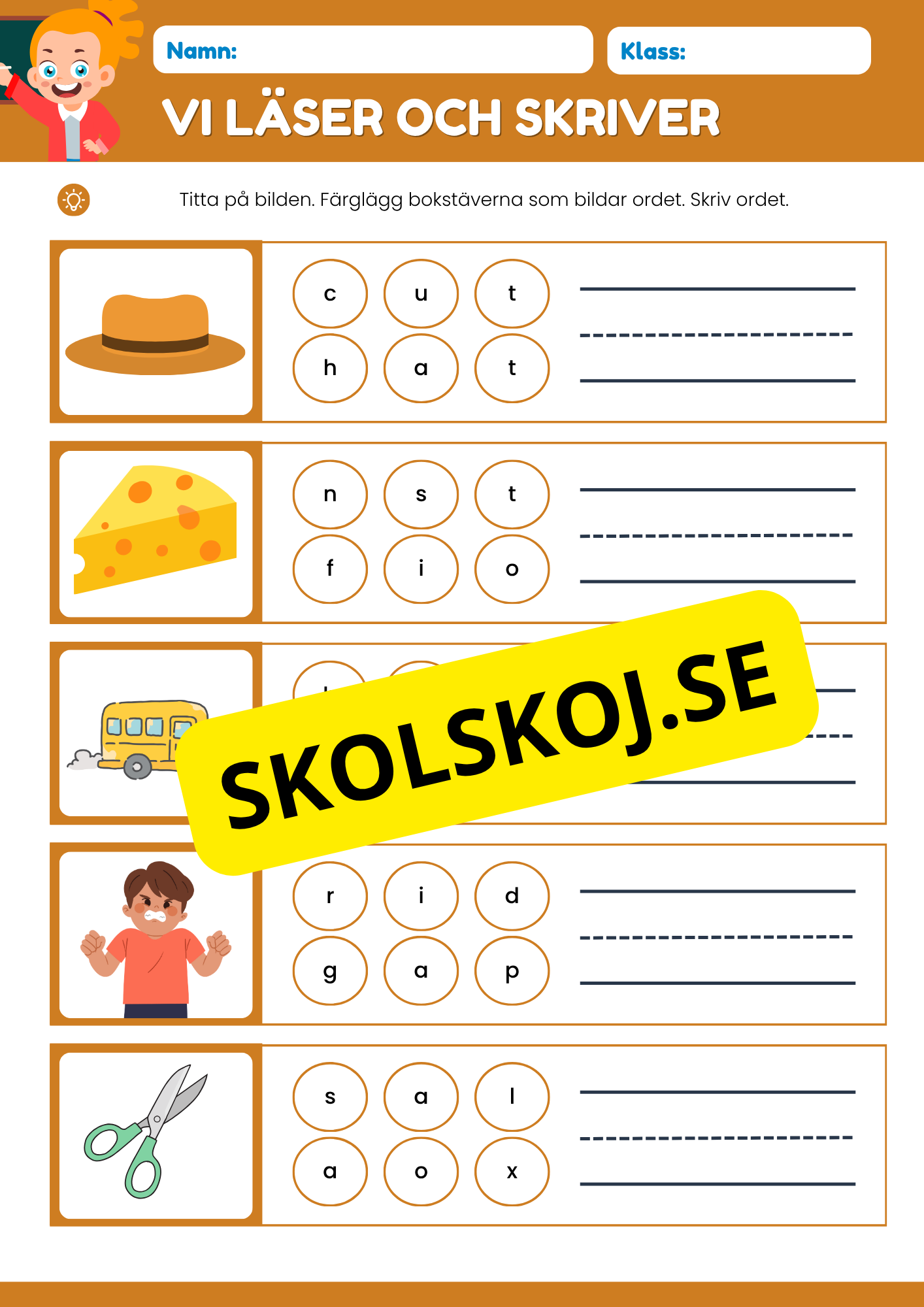 Vi läser och skriver