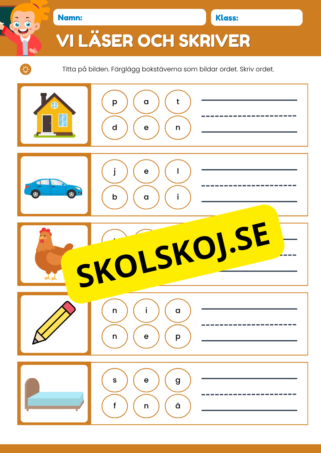 Vi läser och skriver
