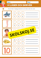 Vi läser och skriver