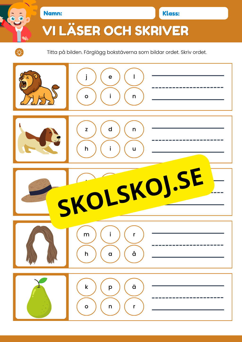 Vi läser och skriver