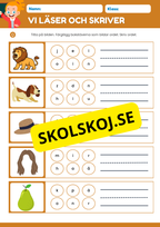 Vi läser och skriver