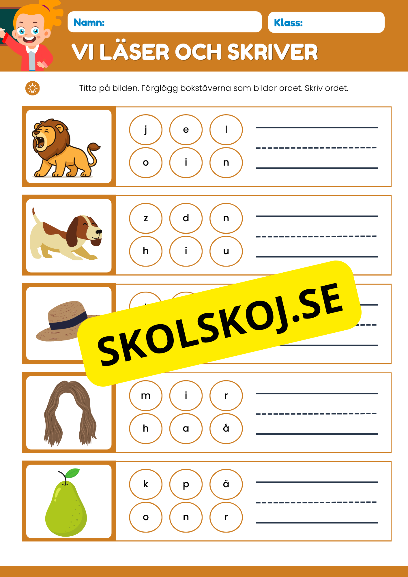 Vi läser och skriver