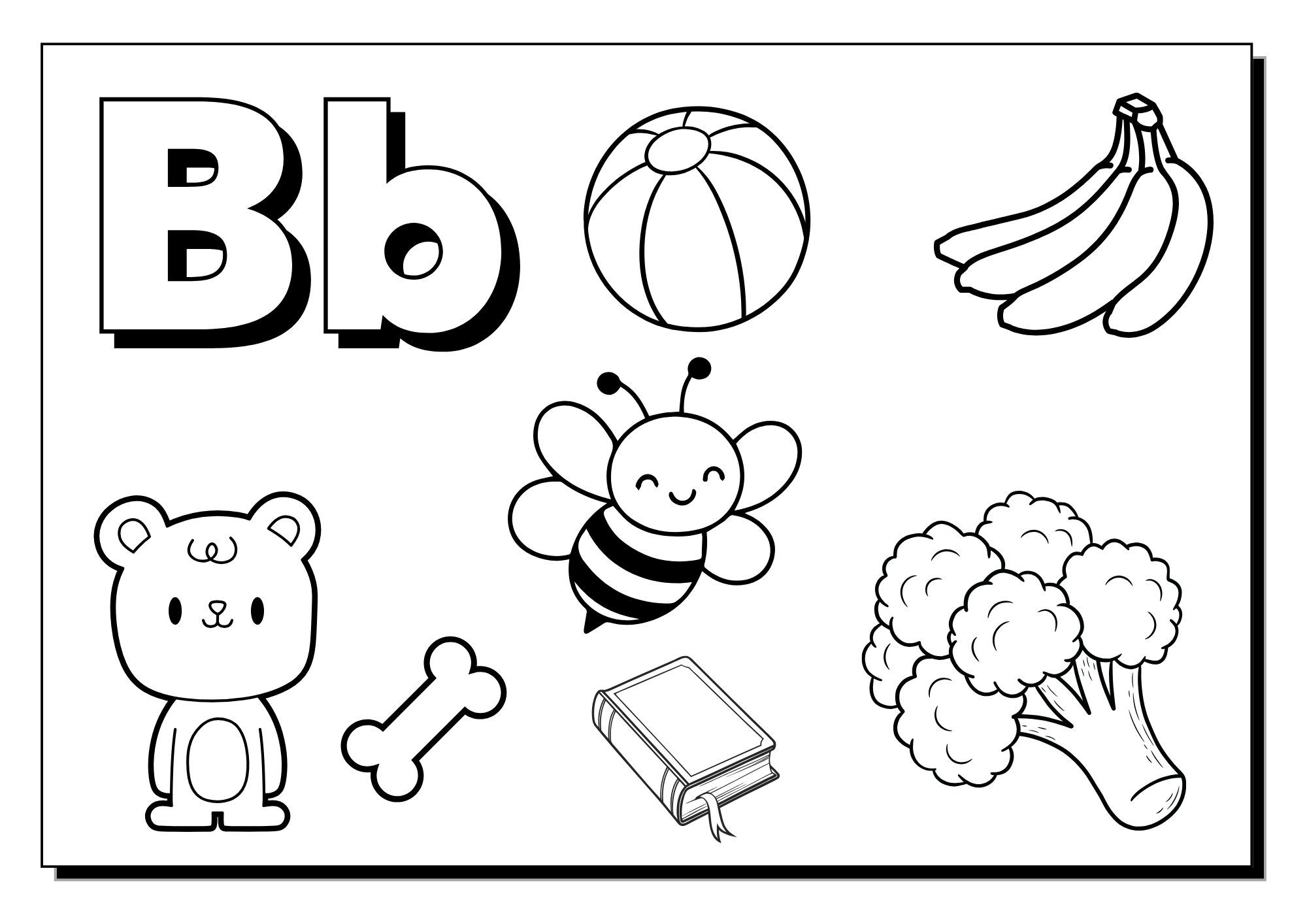 Bokstavsmagi - Målarbilder - Hela alfabetet