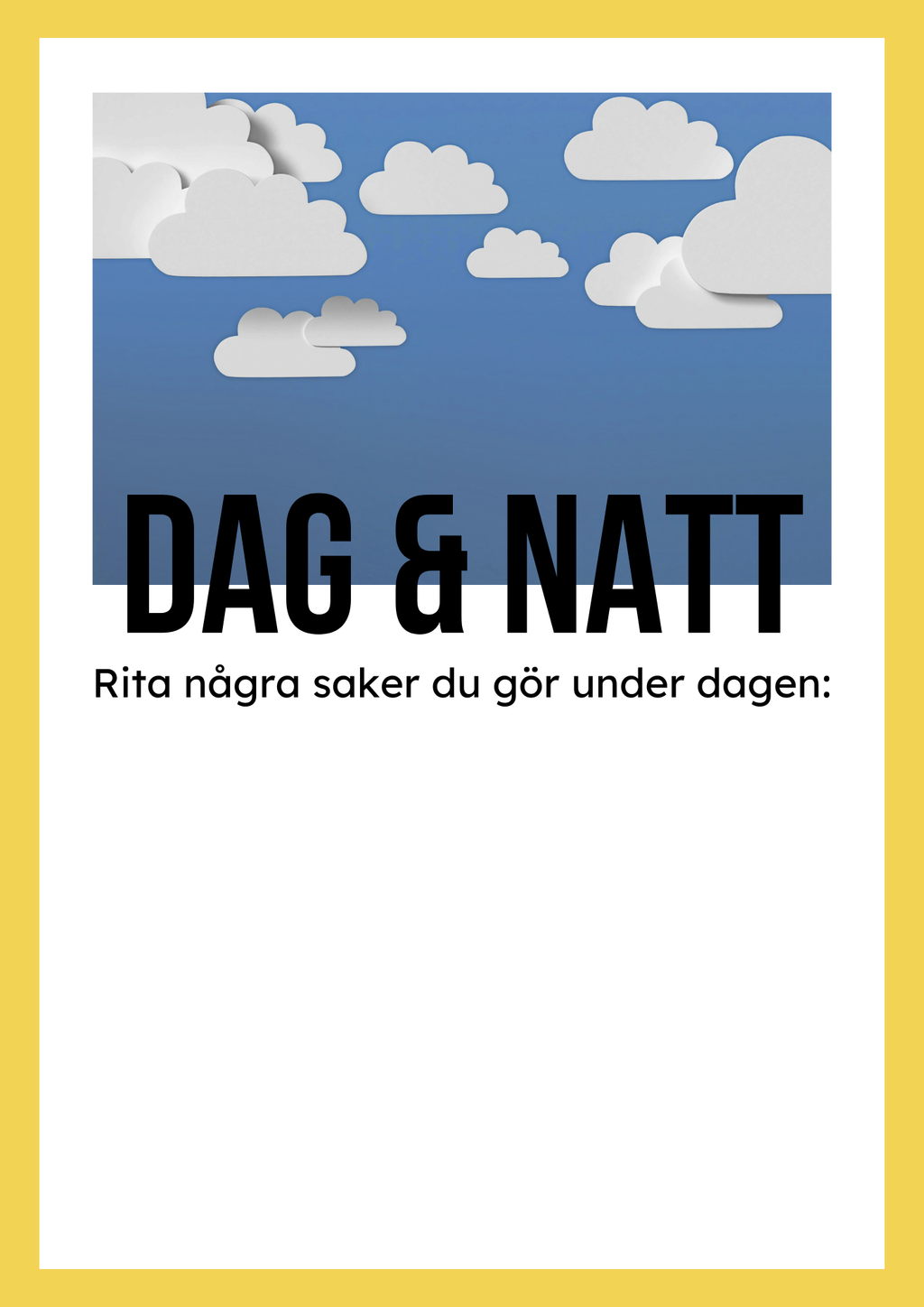 Dag och natt
