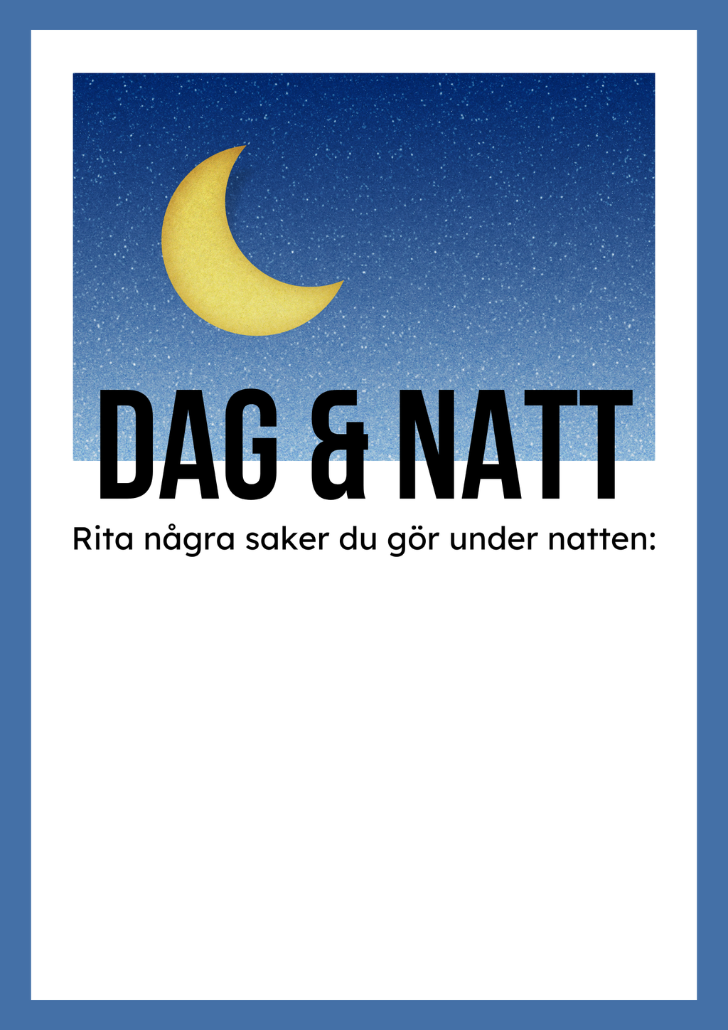 Dag och natt