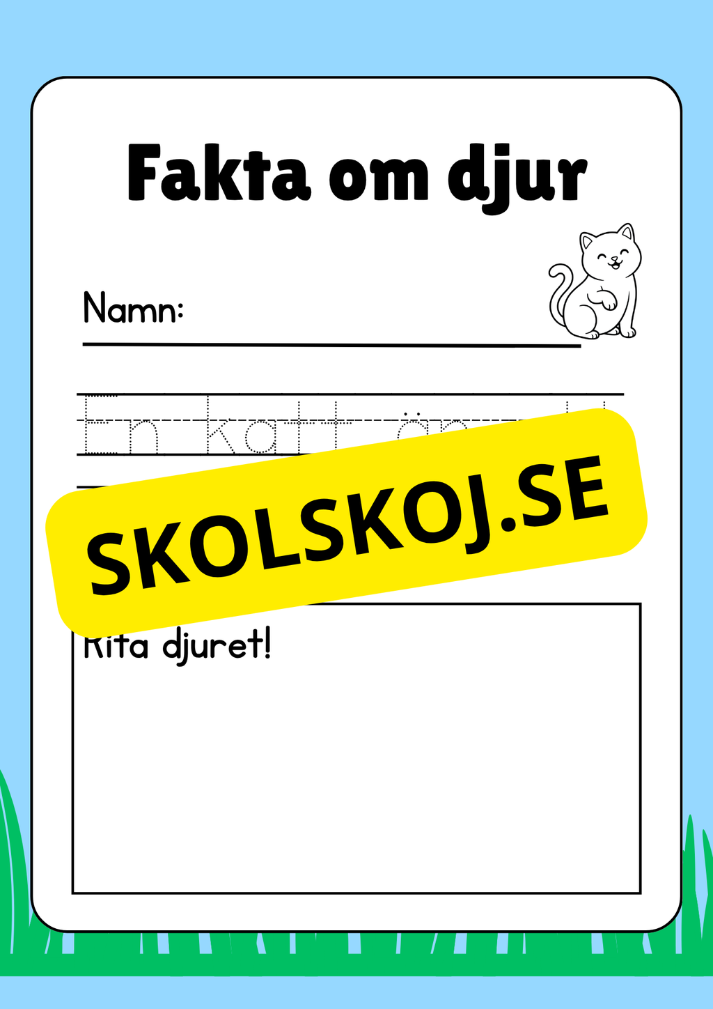 Fakta om djur - Häfte