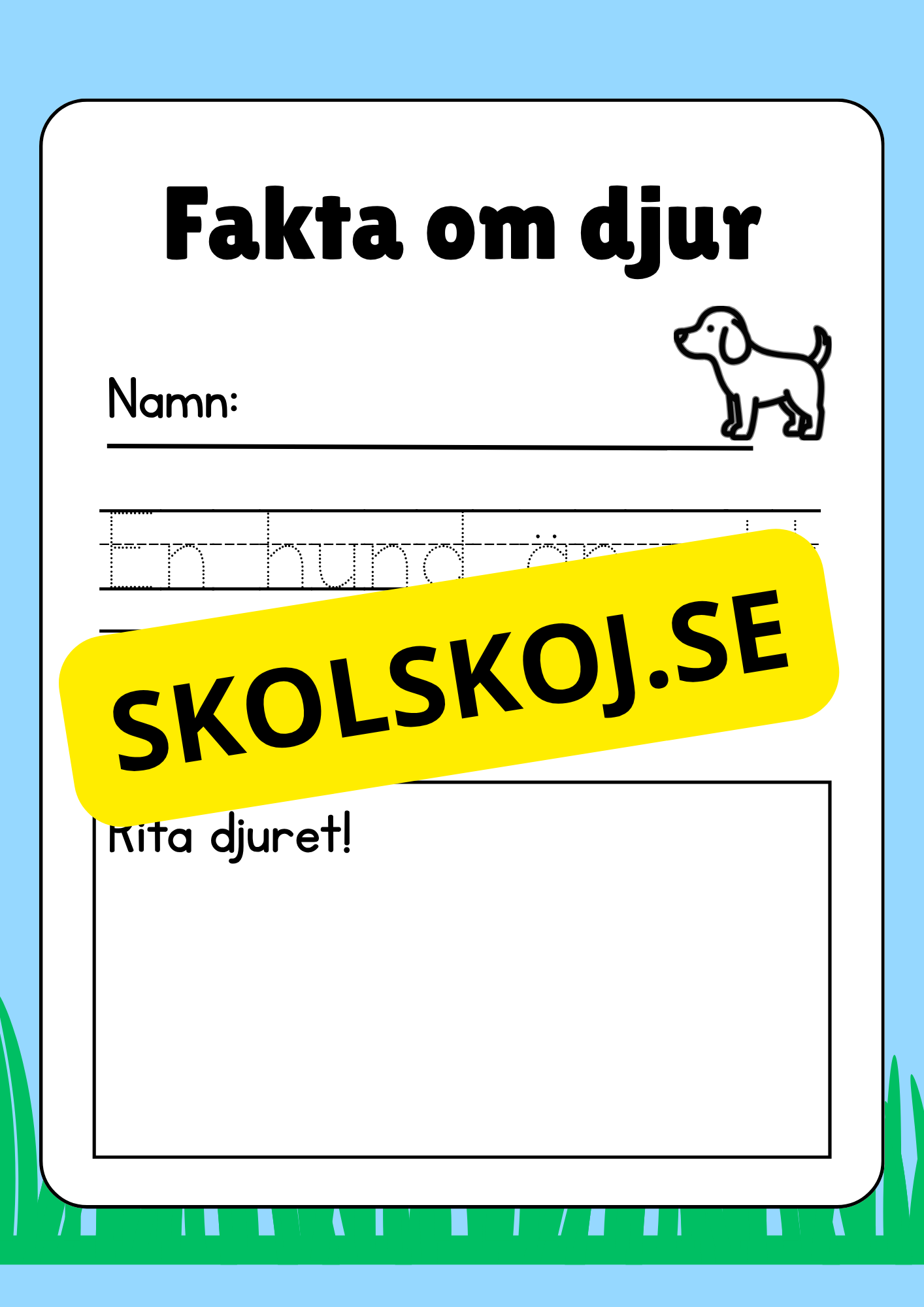 Fakta om djur - Häfte