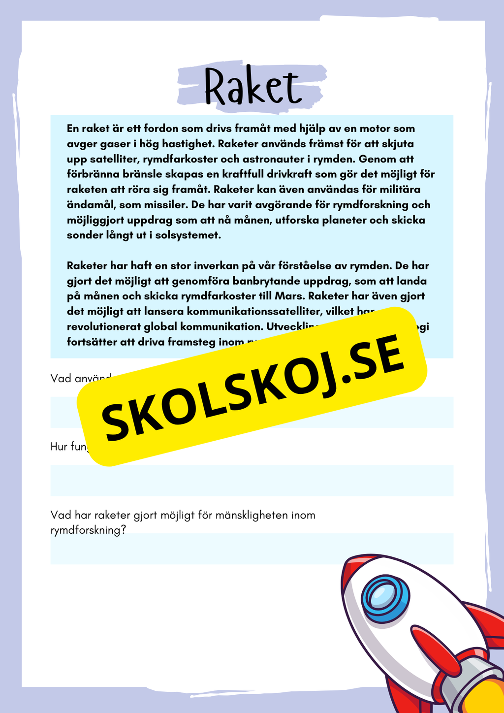 Stort paket - Vårt solsystem - 84 sidor