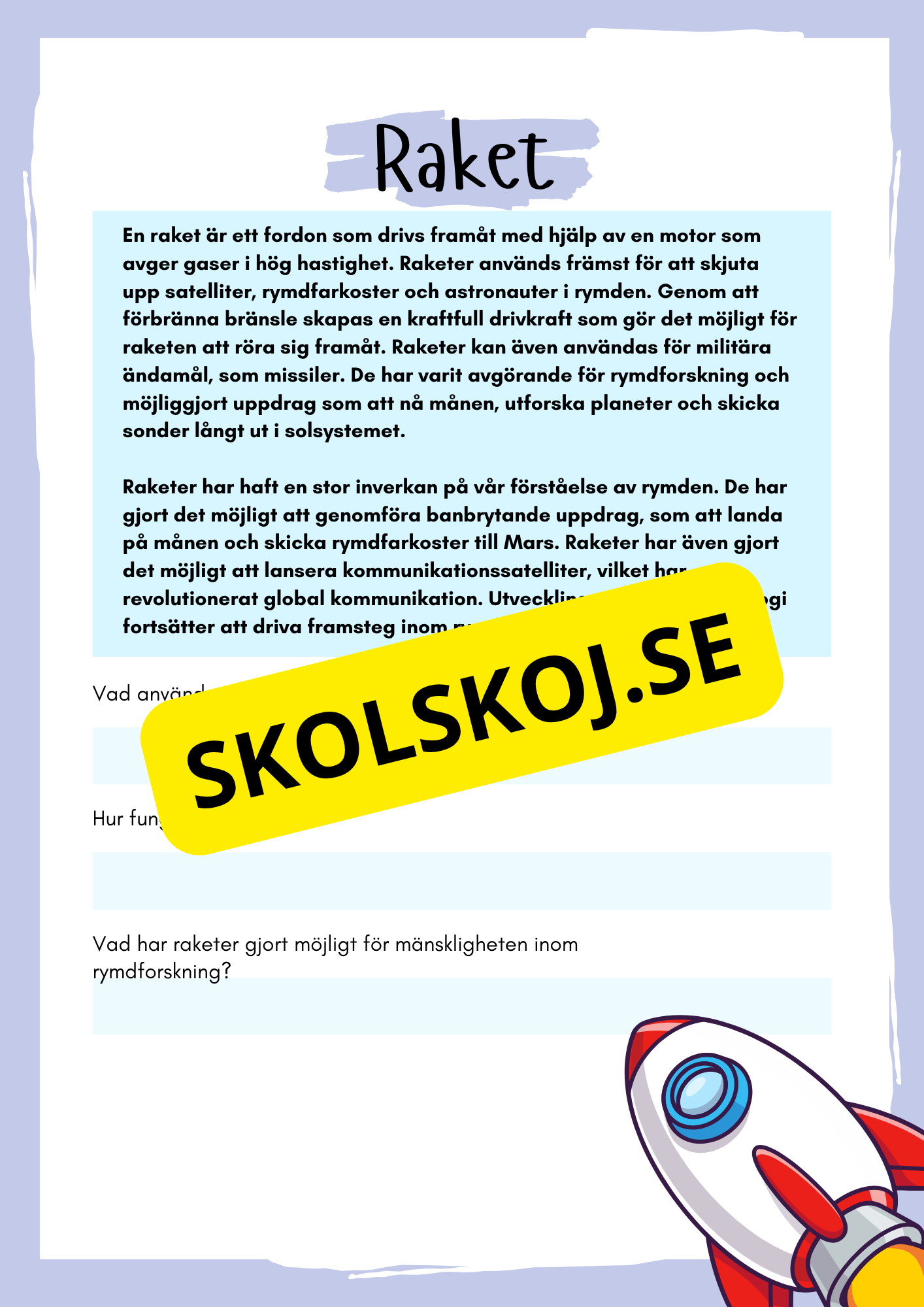 Stort paket - Vårt solsystem - 84 sidor