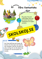 Stort paket - Vårt solsystem - 84 sidor