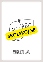 Substantiv - Målarbok