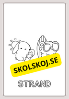 Substantiv - Målarbok