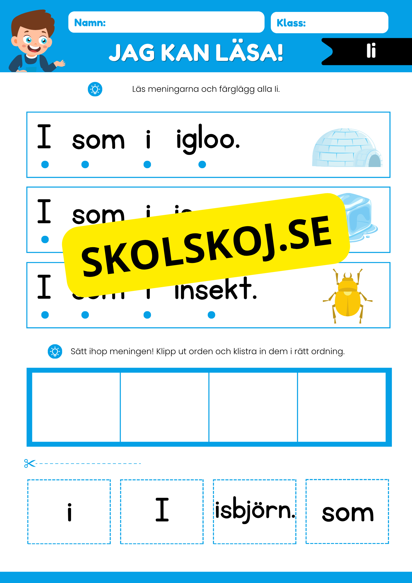 Jag kan läsa - Hela alfabetet