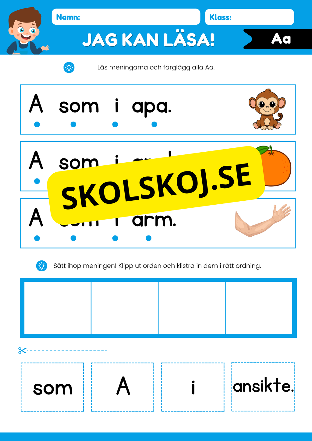 Jag kan läsa - Hela alfabetet